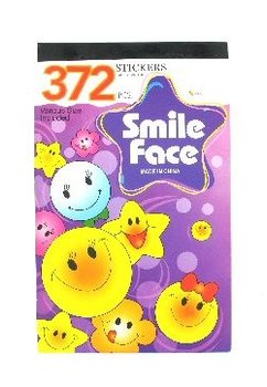 Cahiers de Stickers Modèle : Visages Joyeux (12 pcs)
