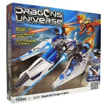 Mega Bloks Dragon Battle - Avion de Chasse et Dragon