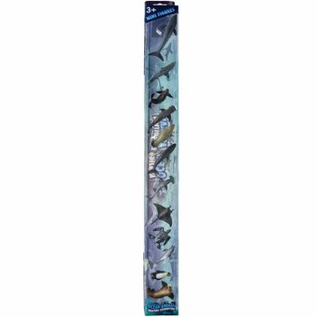 OCEAN WORLD - Mix de Figurines Animaux Marins (12 pcs.)