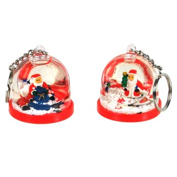 PORTE-CLÉS BOULE À NEIGE (12 pcs.)