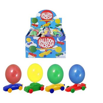 Voitures à Propulsion par Ballon en Présentoir (24 pcs.)