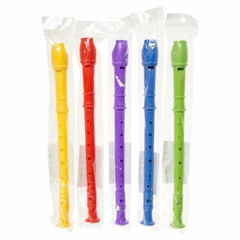 GRANDES FL&Ucirc;TES &Agrave; BEC COLOR&Eacute;ES (24 pcs)