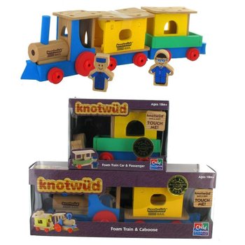 Train en Mousse KNOTWUD + Wagon Supplémentaire