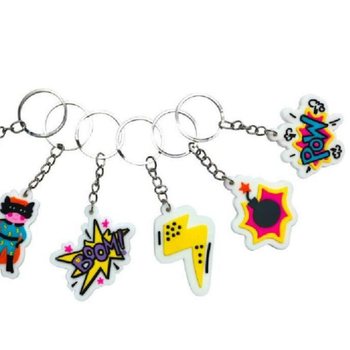PORTE-CL&Eacute;S SUPER-H&Eacute;ROS (48 pcs.)
