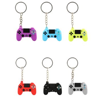 PORTE-CLÉS MANETTE DE JEU 3D - COULEURS MIXTES (60 pcs)