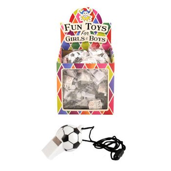Grands Sifflets de Football en Présentoir (36 pcs)