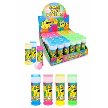 BULLES DE SAVON - SMILEY - 50ML EN PR&Eacute;SENTOIR (36 pcs)
