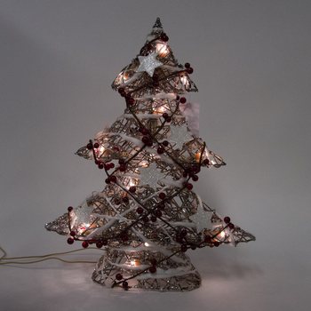 Grand Sapin de No&euml;l D&eacute;coratif Lumineux 50 cm (1 pce)