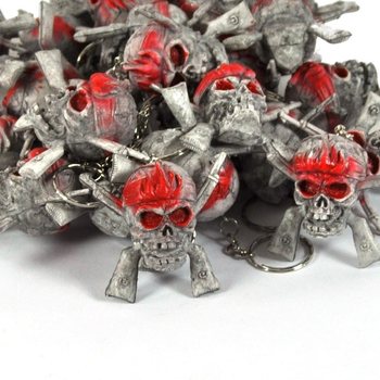 Porte-clés Tête de Mort Pirate (24 pcs.)