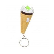 PORTE-CLÉS LAMPE DE POCHE - MODÈLE GLACE (50 pcs)