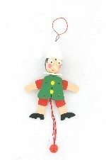 Pantin Pinocchio en Bois (Lot de 4)