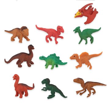 Pochette Surprise / Blindbag - Th&egrave;me: Dinosaures en pr&eacute;sentoir (60 pcs)