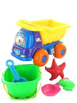 GRAND KIT DE PLAGE - MODÈLE CAMION BENNE (2 pcs)