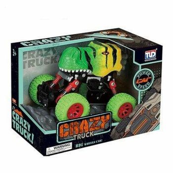 Grands Monster Trucks Dinosaures &agrave; Friction - Coffret Cadeau (2 pi&egrave;ces)