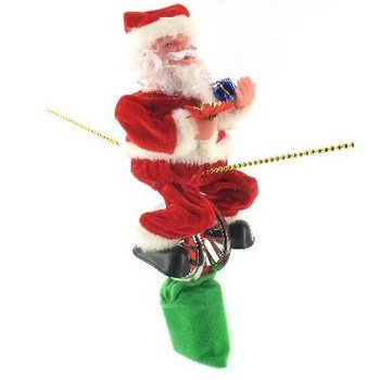 P&egrave;re No&euml;l sur Monocycle (2 pcs)