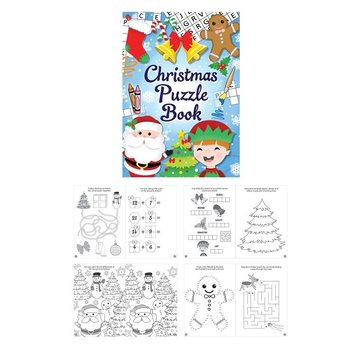 Livre de Puzzle de Noël (48 pcs.)