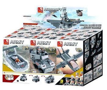 Porte-avions Sluban 9-en-1 M38-B0537 (1 présentoir / 9 pièces)
