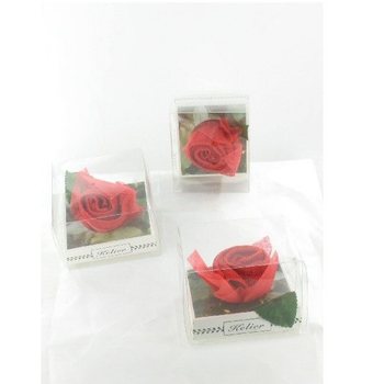 Serviette en Forme de Rose (Lot de 3)