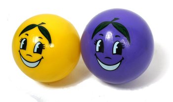 2 ballons rigolos en filet (12 pcs)