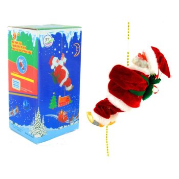 P&Egrave;RE NO&Euml;L GRIMPEUR AVEC MUSIQUE (2 pcs)
