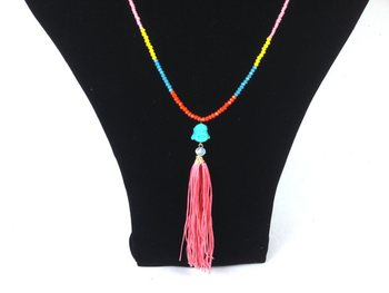 Collier de Luxe Bouddha Rose (1 pce)