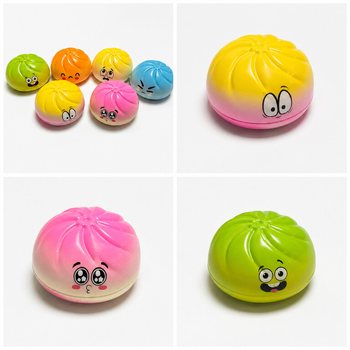 RAGE - Dumplings Squishy G&Eacute;ANT (9 x 9 x 4 cm) - Jouet Fidget Viral 2026 - AVEC CAVALIER (24 pcs)
