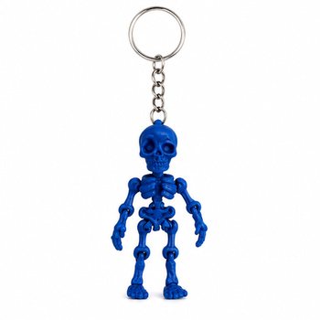 Porte-cl&eacute;s Squelettes Color&eacute;s (48 pcs)