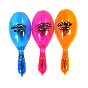 Maracas Lumineuses (12 pièces) - Maracas LED en Gros