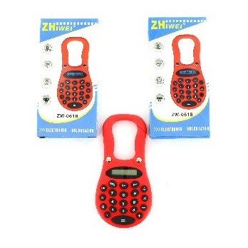 MOUSQUETON AVEC CALCULATRICE (12 pcs.)