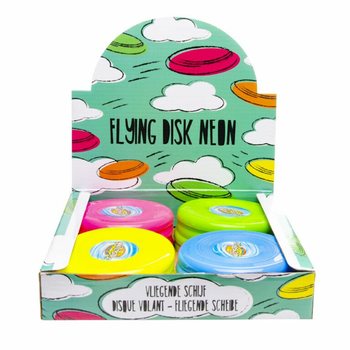 PETITS FRISBEES EN PR&Eacute;SENTOIR (24 pcs)