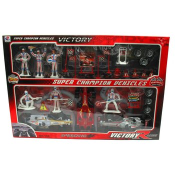 Coffret de Jeu de Course Formule 1 Victory Racing