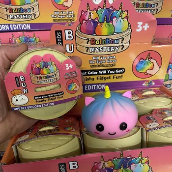 RAGE - Squishy Bun Dumplings GRANDS - &Eacute;DITION LICORNE (8.5 x 8.5 x 7.5 cm) (12 pcs)
