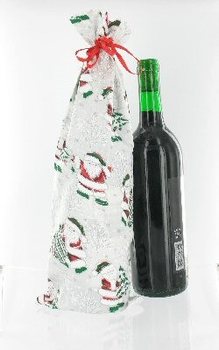 Magnifique Sac &agrave; Bouteille de Vin de No&euml;l (12 pcs)