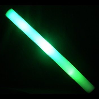Bâton Lumineux LED en Mousse - Vert - 45 cm (17 pcs)
