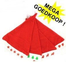 LOT DE BONNETS DE NO&Euml;L LUMINEUX ASSORTIS (240 pcs)