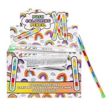 CRAYONS EMPILABLES EN PRÉSENTOIR (72 pcs)