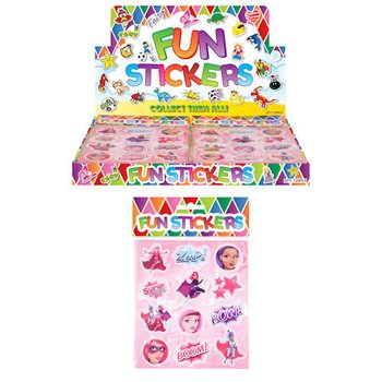 STICKERS FUN – MODÈLE : SUPER GIRLS (120 pcs)