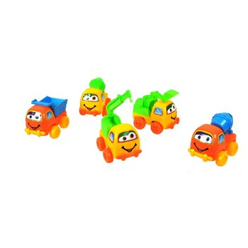 Voitures de Chantier à Friction (12 pcs)
