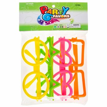 LOT DE LUNETTES DE F&Ecirc;TE MIXTES (4 pcs.)