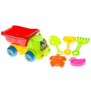 Jouet de Plage dans un Petit Camion (12 pcs)