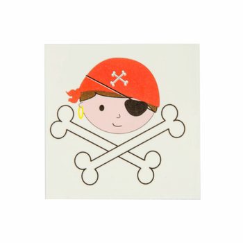 TATOUAGES &Eacute;PH&Eacute;M&Egrave;RES PIRATES (288 pces)