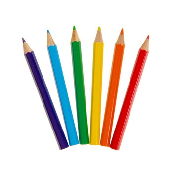 Set de 6 Crayons de Couleur - V&eacute;hicules (24 pcs)