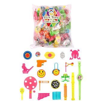 PACK DE JOUETS SURPRISE MIXTE (100 pièces)