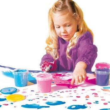 Peinture &agrave; Doigts SES Girly, Kit de Peinture 4x150ml (1 pce)