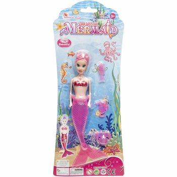 Poup&eacute;e Sir&egrave;ne sur Carte (lot de 6)