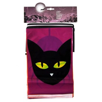 GUIRLANDE DE FANIONS ANIMAUX NOIRS - 6 M&Egrave;TRES (3 pcs.)