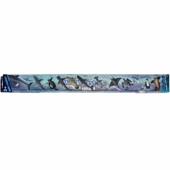 OCEAN WORLD - Mix de Figurines Animaux Marins (12 pcs.)