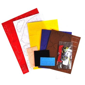 CR&Eacute;EZ VOS PROPRES MARIONNETTES &Agrave; DOIGTS SAINT-NICOLAS (Lot de 6 sets)