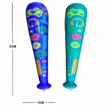 GRANDE MASSUE GONFLABLE GAMER - 85CM - COULEURS MIXTES (12 pcs)