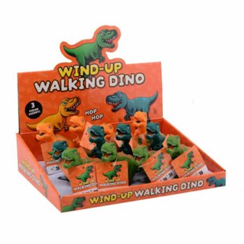 Dinosaure T-Rex &agrave; Remonter en Pr&eacute;sentoir (12 pi&egrave;ces)